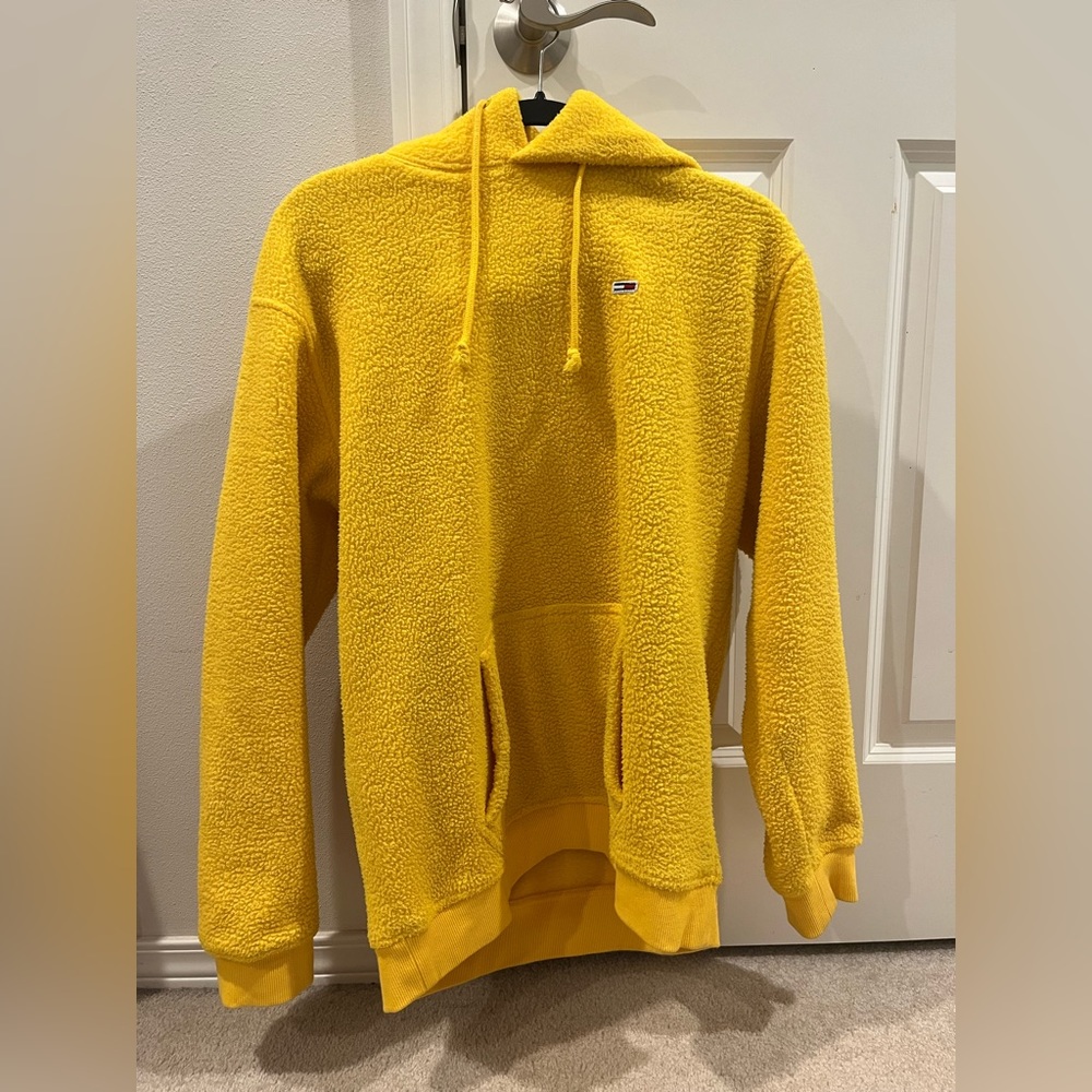 Tommy jeans Sherpa hoody (yellow)